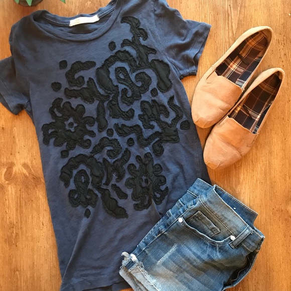 J. Crew Tops - J. Crew Navy Tee